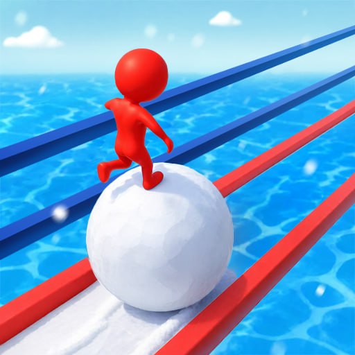 Snow Race 3D Fun Ball Racing MOD APK v1.1.0 Unlimited Money